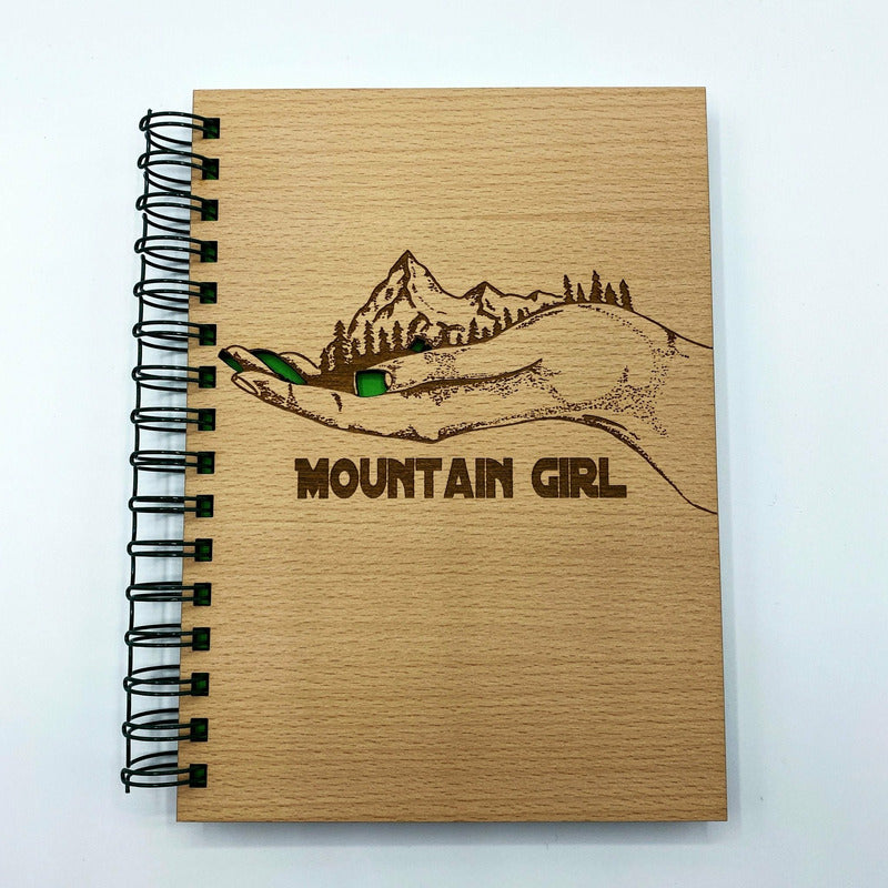 Wandertagebuch Mountain Girl - Wurmis-Holzdeko